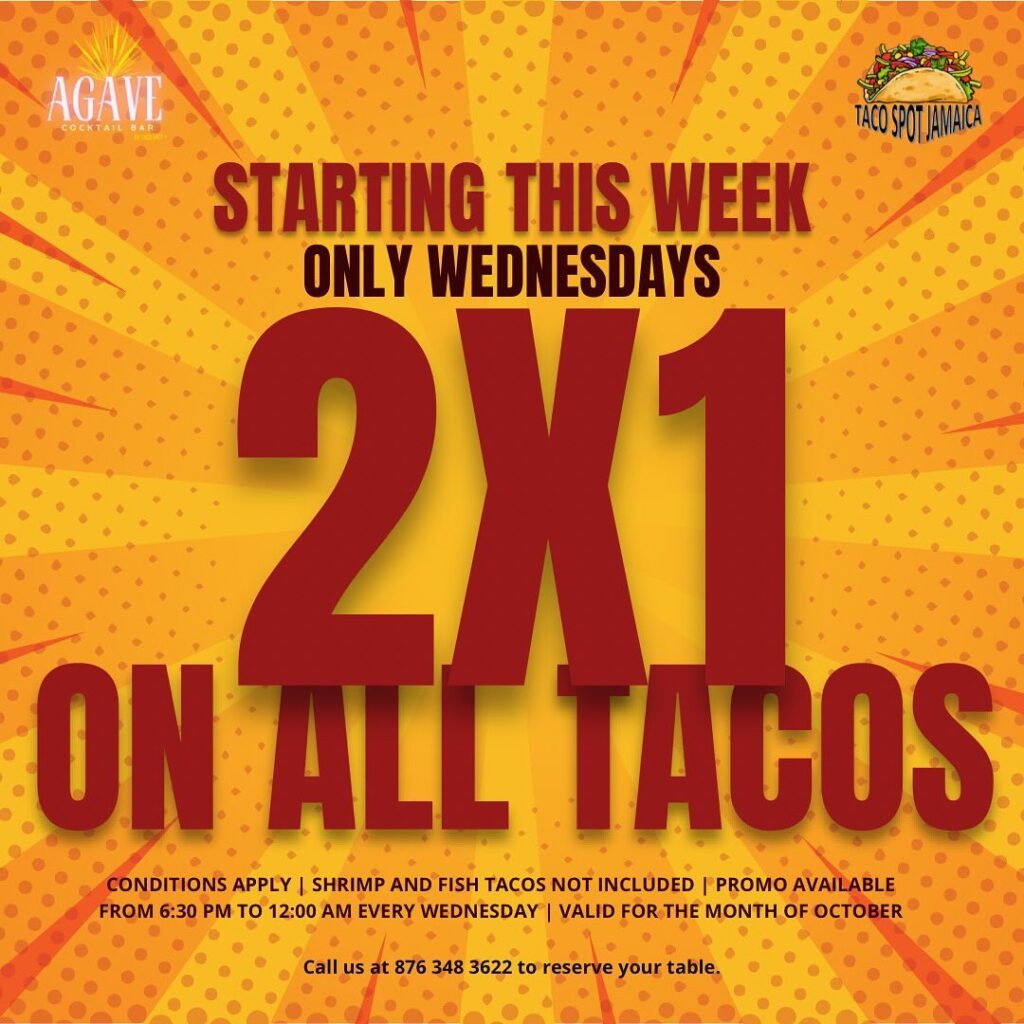 2x1 on all tacos